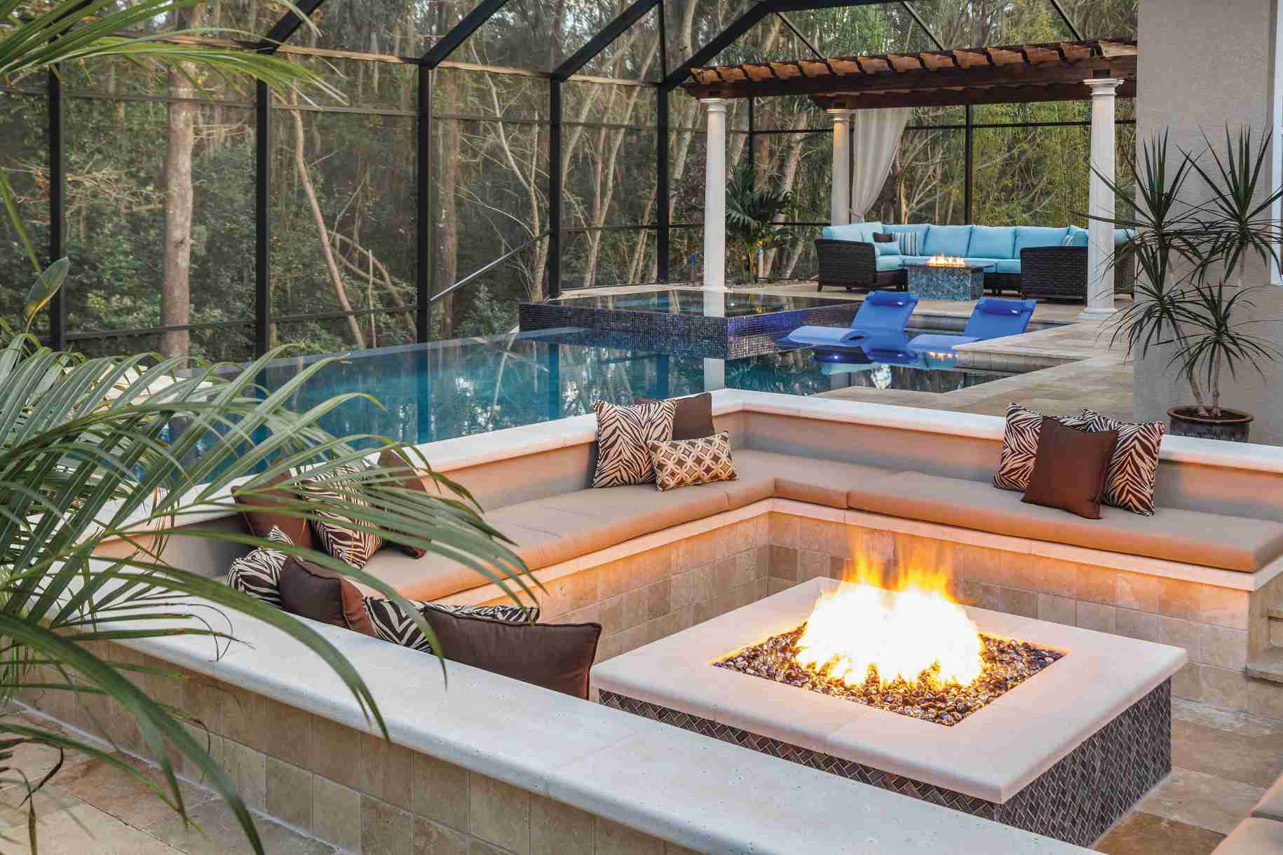poolside-firepit