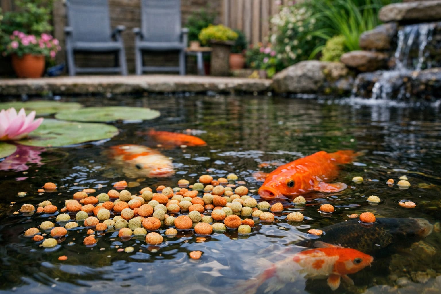 Fischfutterautomaten und Fischfutter: Gesunde Fische, das ganze Jahr über