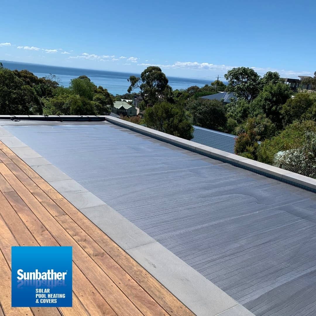 pool cover grey