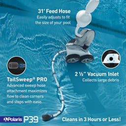 Polaris P39 Pressure Pool Cleaner