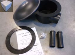 AquaForte Bodemafvoer met kamer 50mm