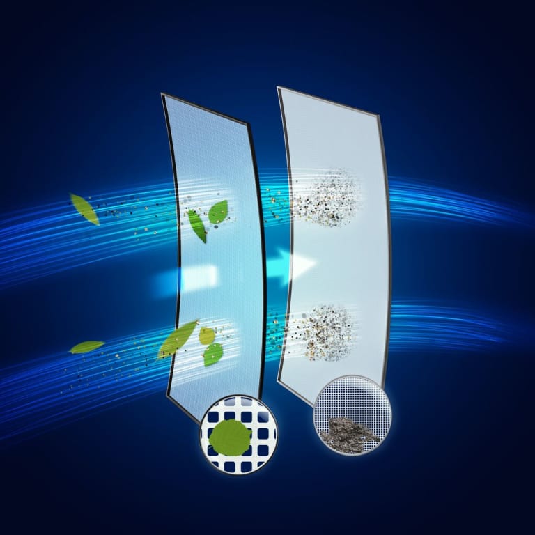 Limpieza inteligente, filtración profunda, visibilidad clara