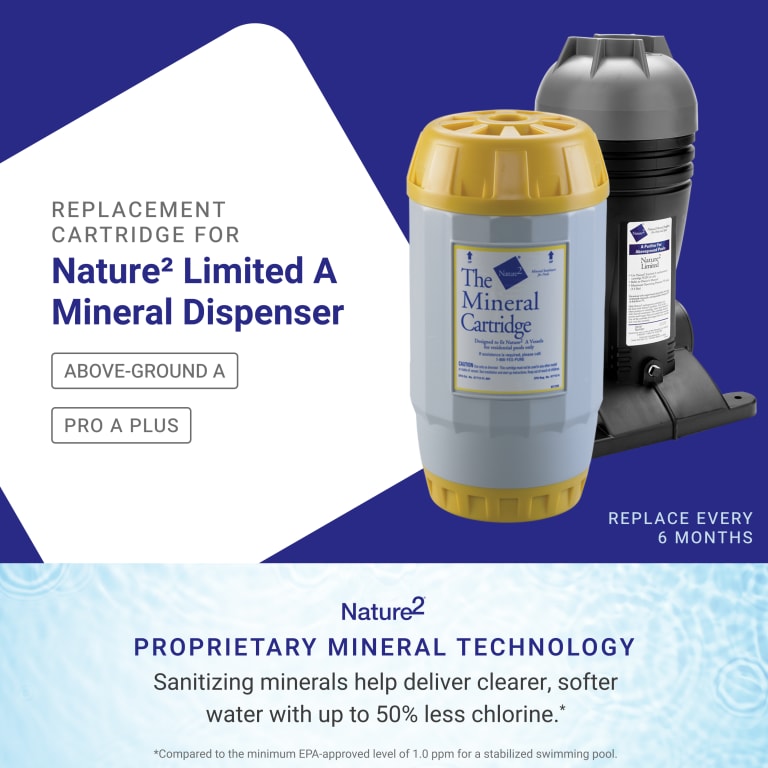 A30 Cartridge for Nature² Above Ground A & Pro A Plus Pool Sanitization Vessels