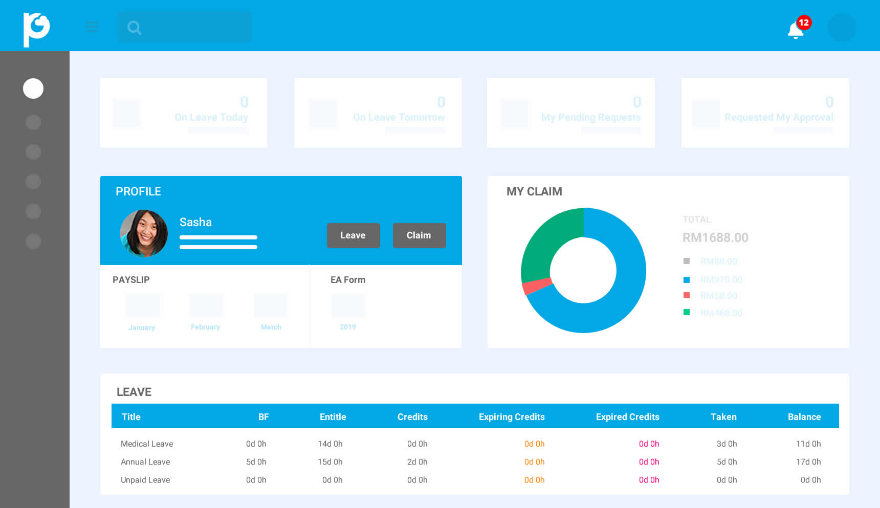 Employee Self-Service Portal - VECTOR DYNAMIC