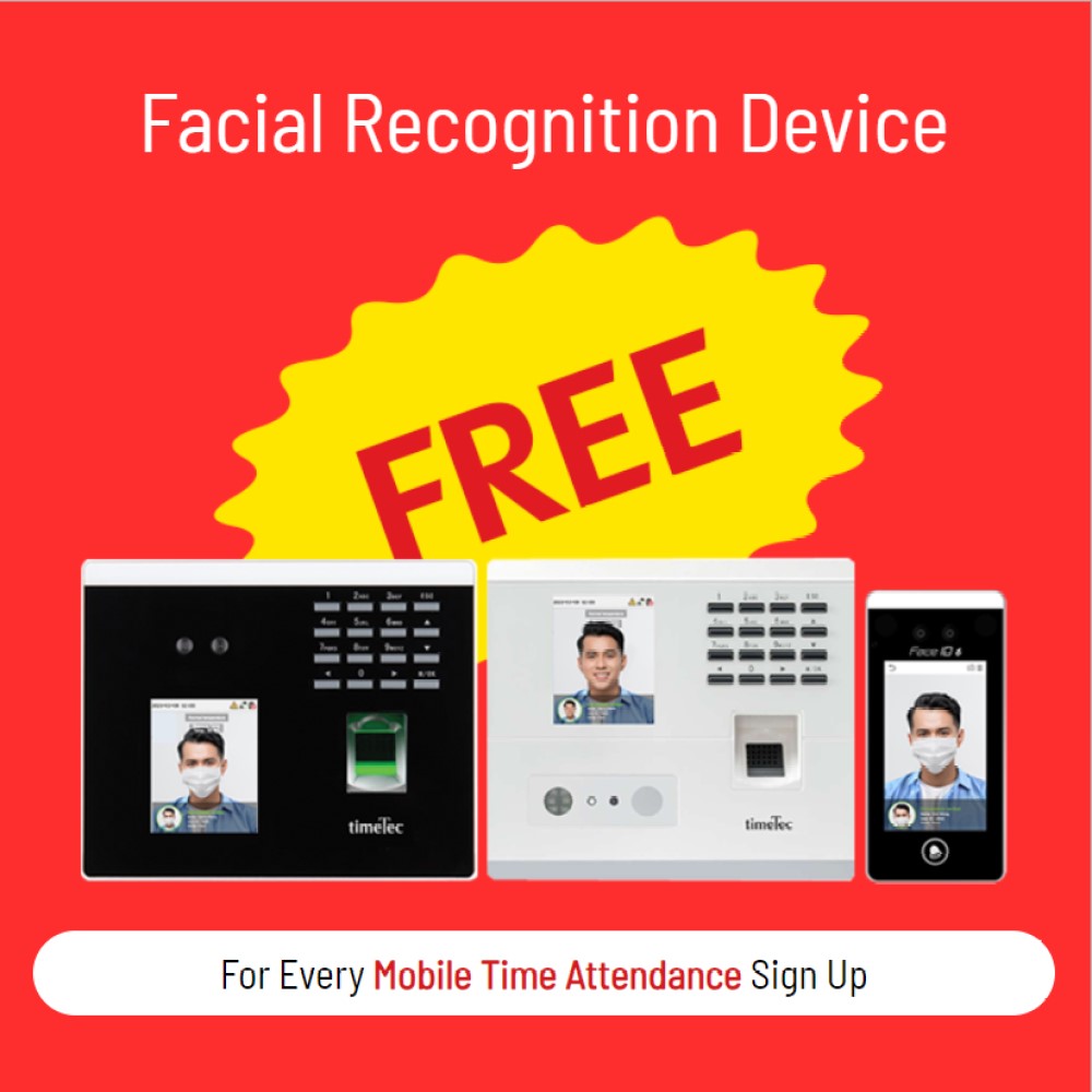 Free Face Recognition Device For Every Mobile Time Attendance Sign Up | VECTOR DYNAMIC