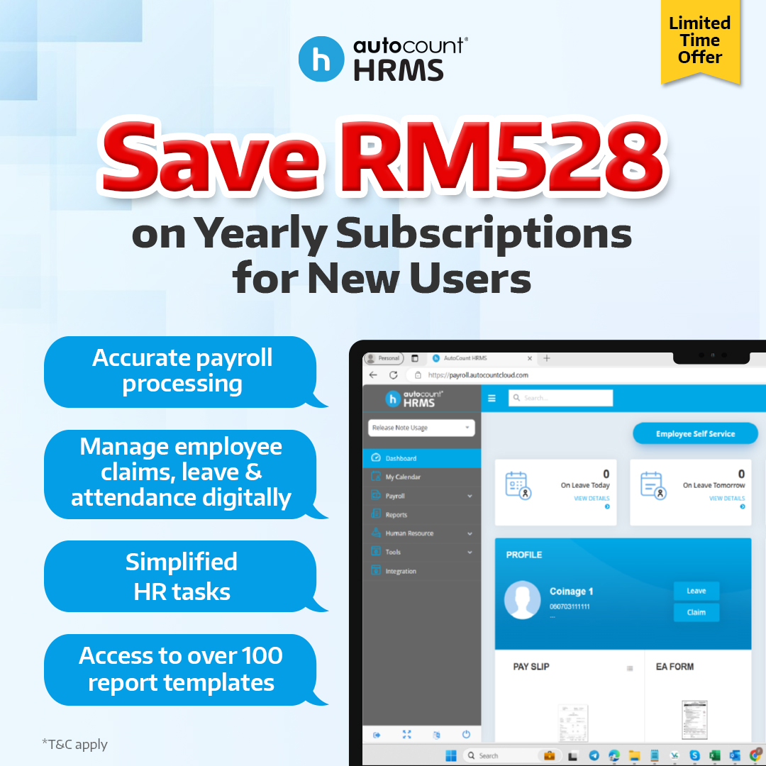 Save RM528 on Yearly Subscription For New Users