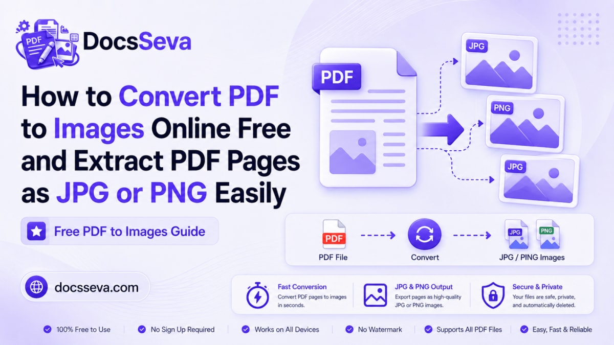 How to Convert PDF to Images Online Free Without Losing Quality