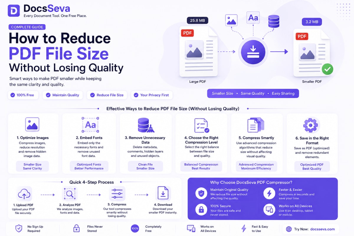 How to Reduce PDF File Size Without Losing Quality