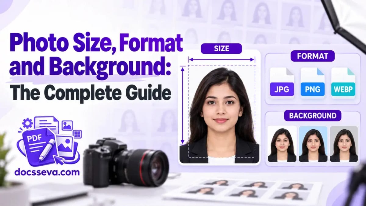 A photo shown next to its file size, pixel dimensions, format and background settings