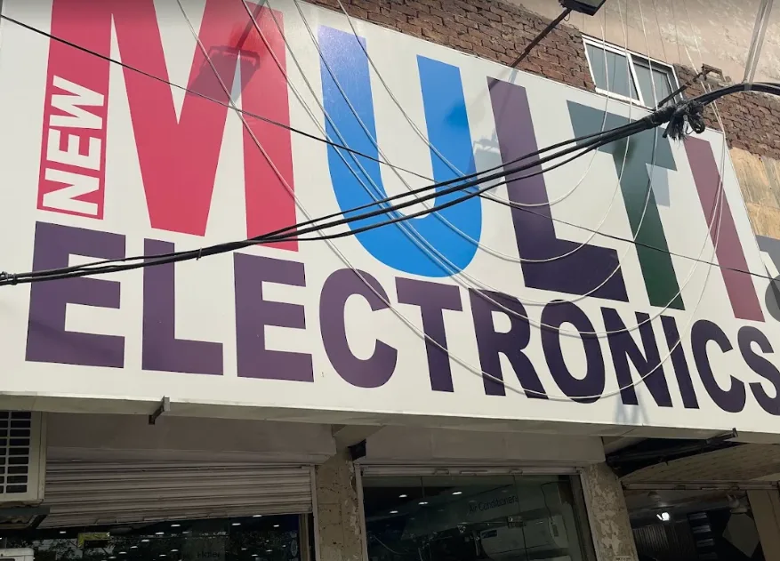 Inside the New Multi Electronics showroom in Lahore