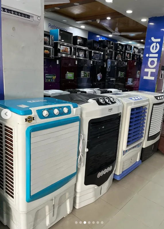 Electronics and appliances at the New Multi Electronics store