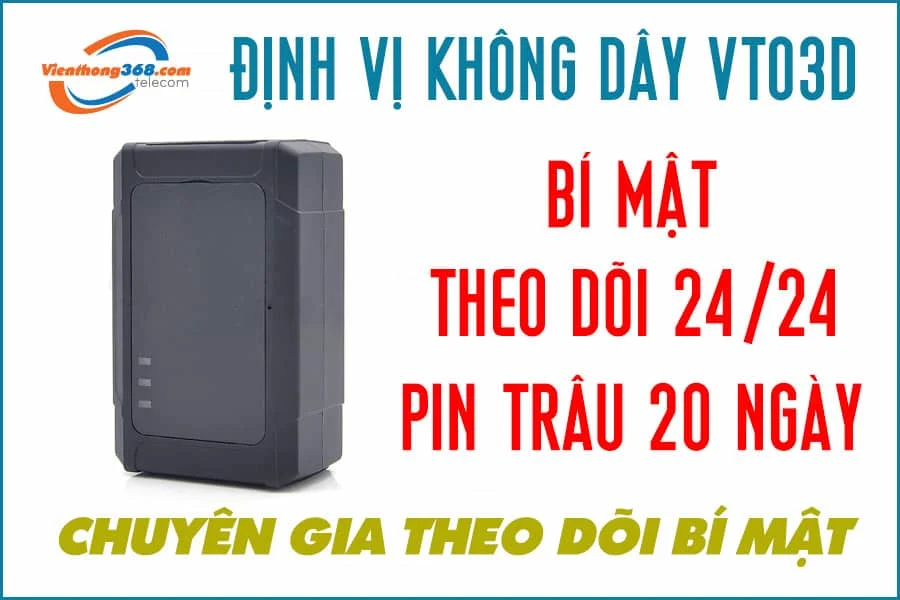 Định vị không dây vt03D