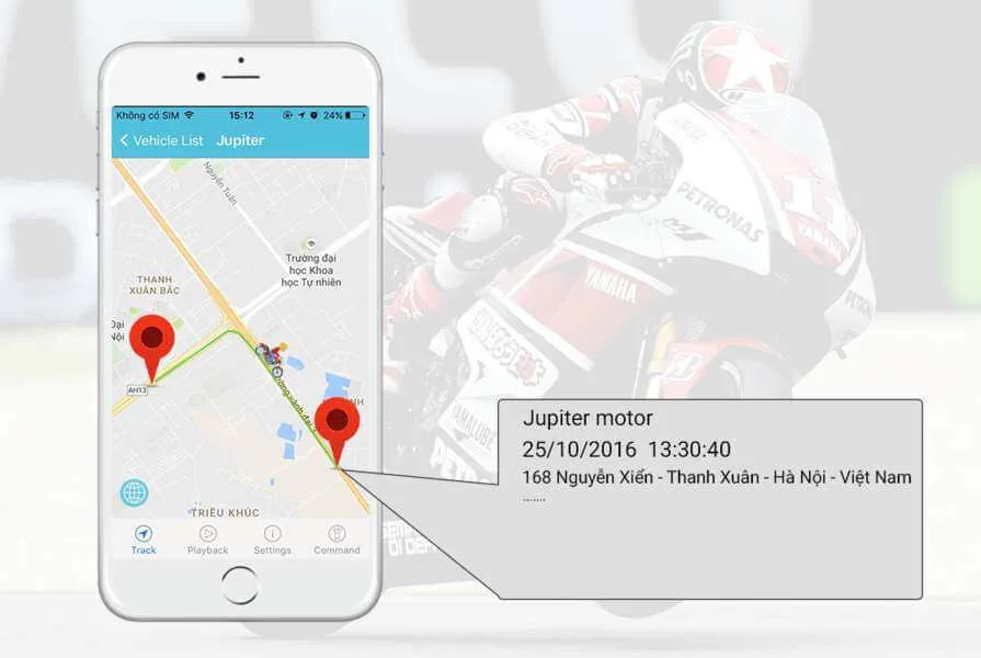 Thiết bị định vị gps vt05s