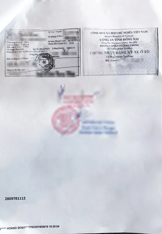 Giấy thế chấp ngân hàng