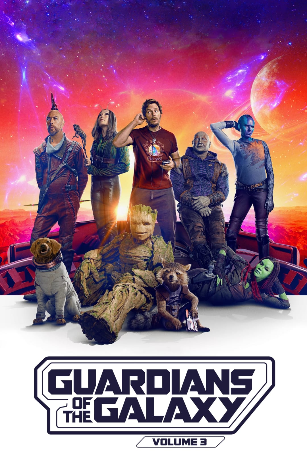 Guardians of the Galaxy Vol. 3 Movie Poster