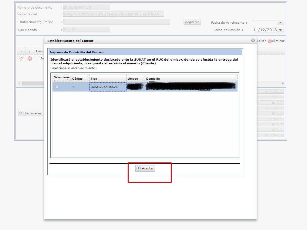 Cómo emitir una factura electrónica en SUNAT: guía paso a paso - Imagen informativa 7