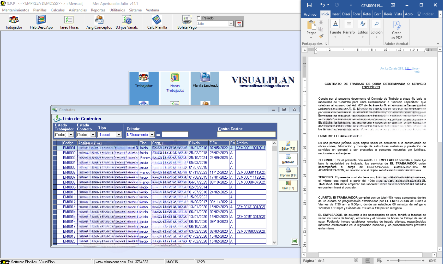 ¿Qué registros puedes llevar en un sistema de planillas y cómo facilitan la gestión laboral? - Imagen informativa 4