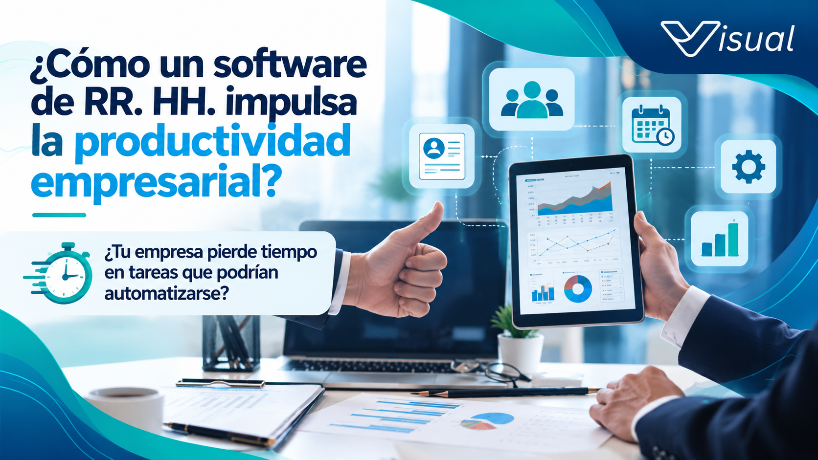 ¿Cómo un software de RR. HH. impulsa la productividad y la agilidad empresarial?