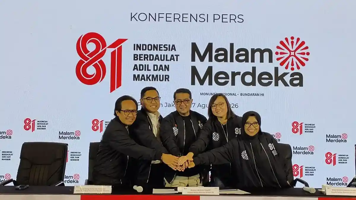 HUT ke-81 Kemerdekaan RI, Puncak Malam Merdeka: 1.500 Drone Siap Hiasi Langit Jakarta