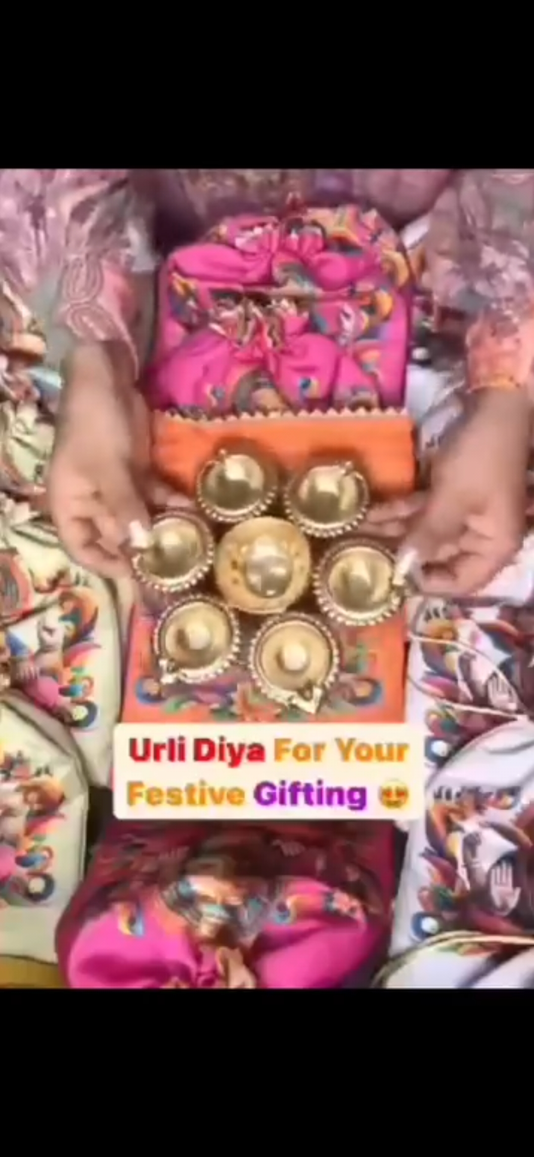 Urli Diya with potli