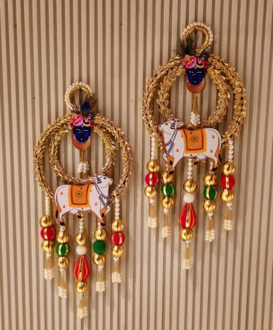 Shreenathji and cow hangings