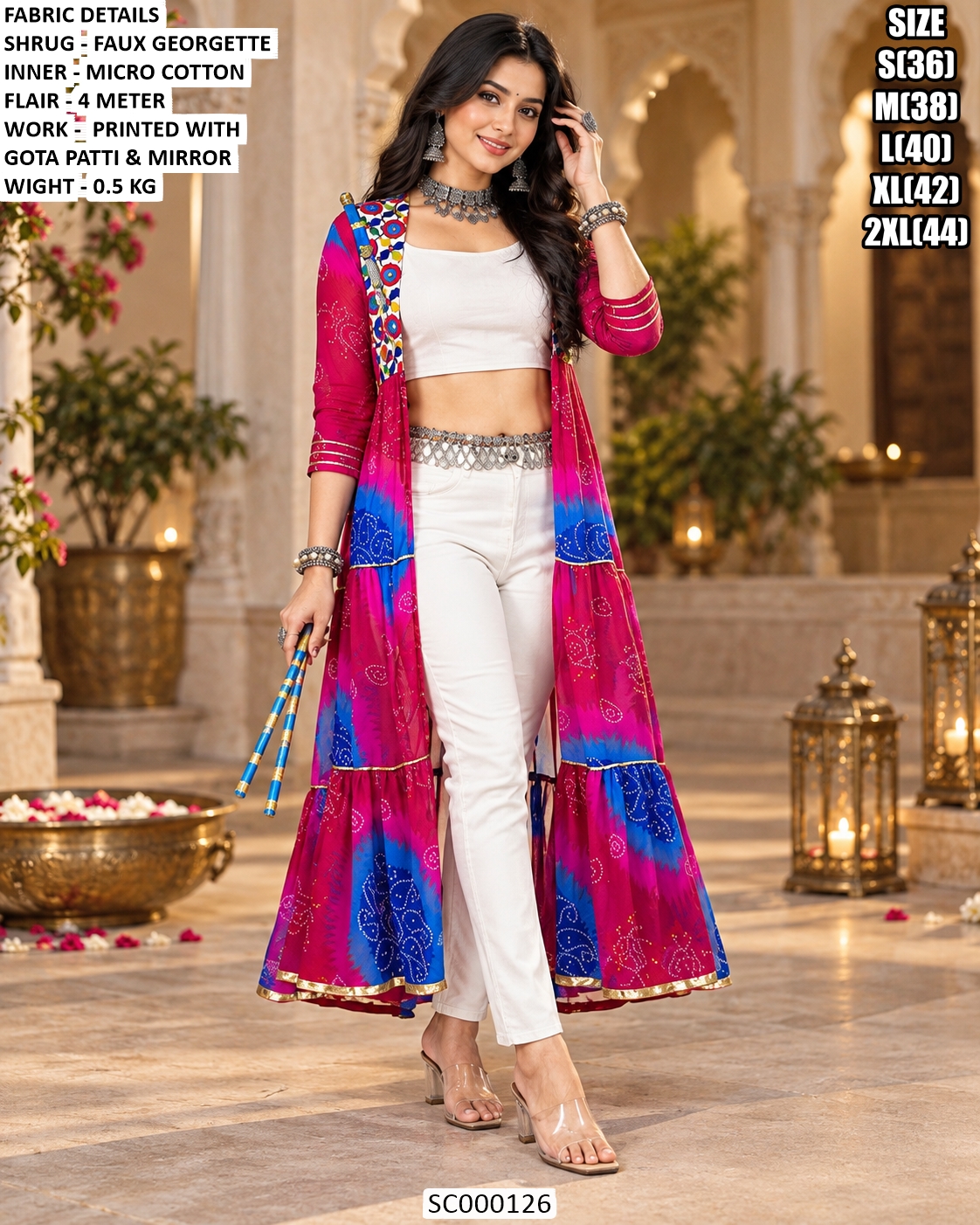 Garba Western Dress