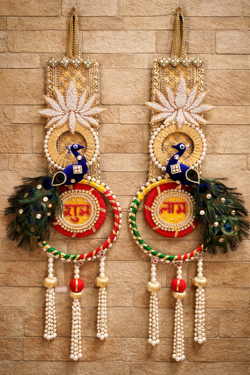 Peacock Shubh Labh wall hangings
