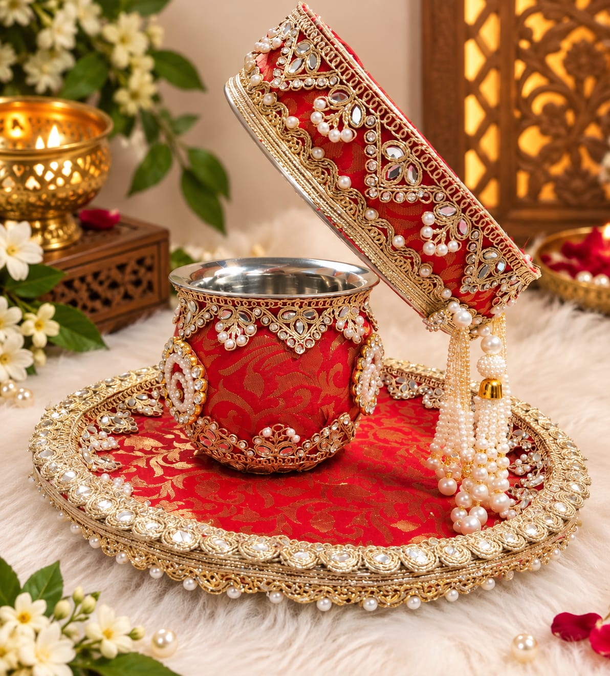Karwa chauth Thali Set