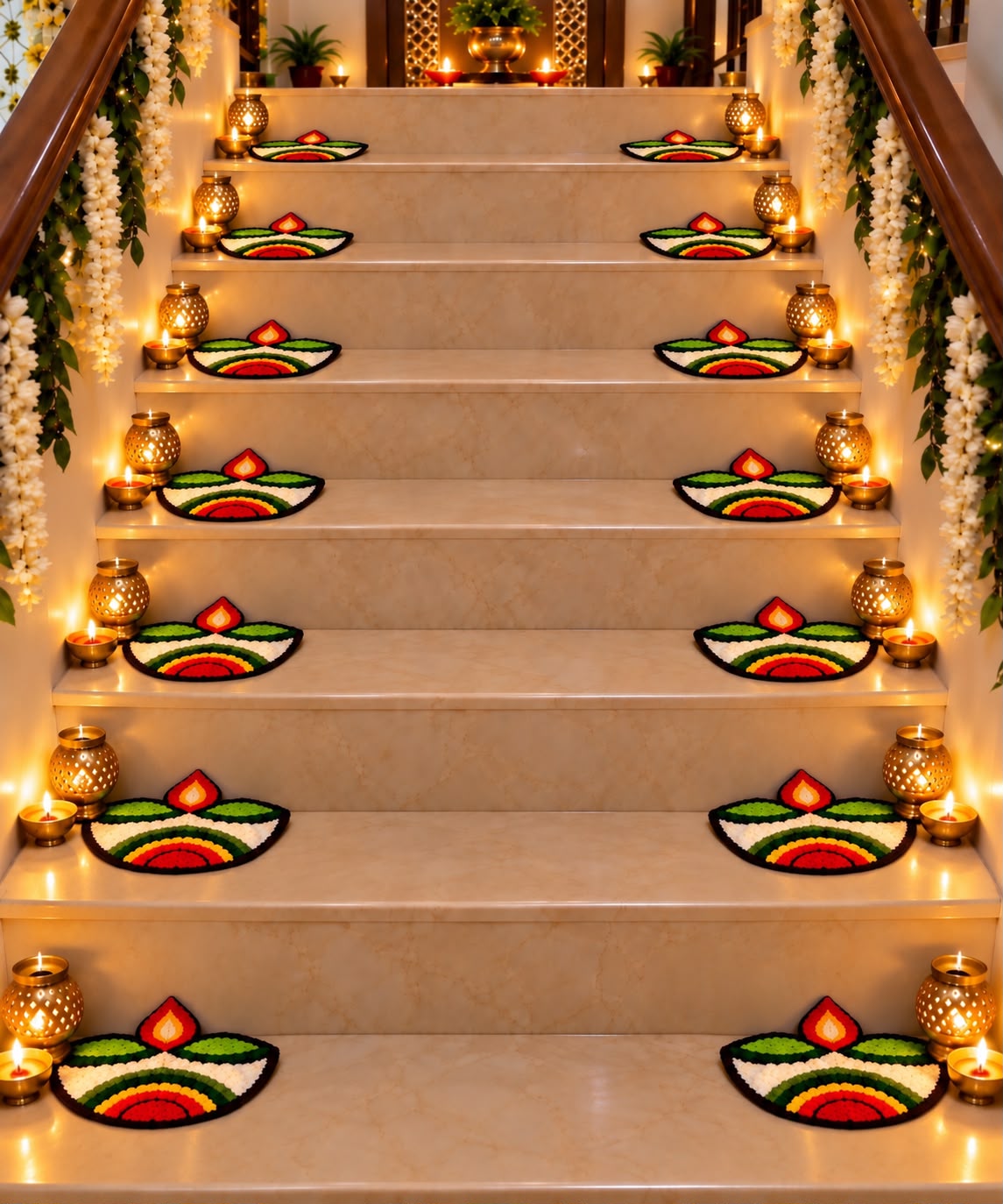 Diya Rangoli Mats — photo — 2 of 4