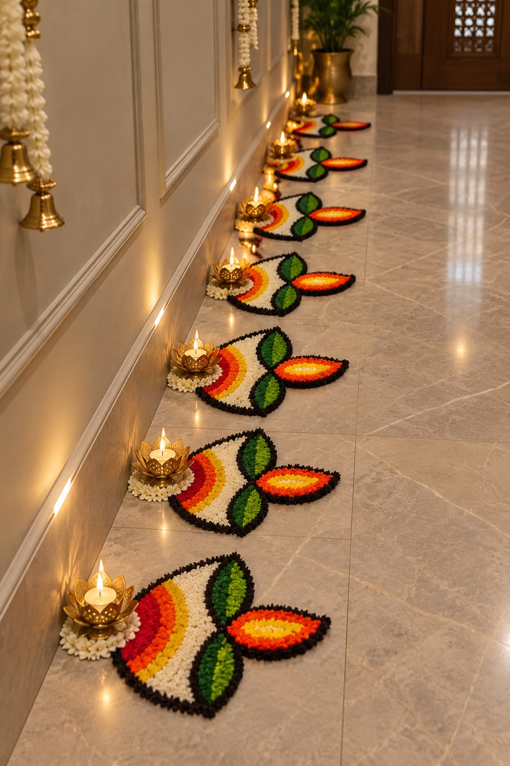 Diya Rangoli Mats — photo — 4 of 4
