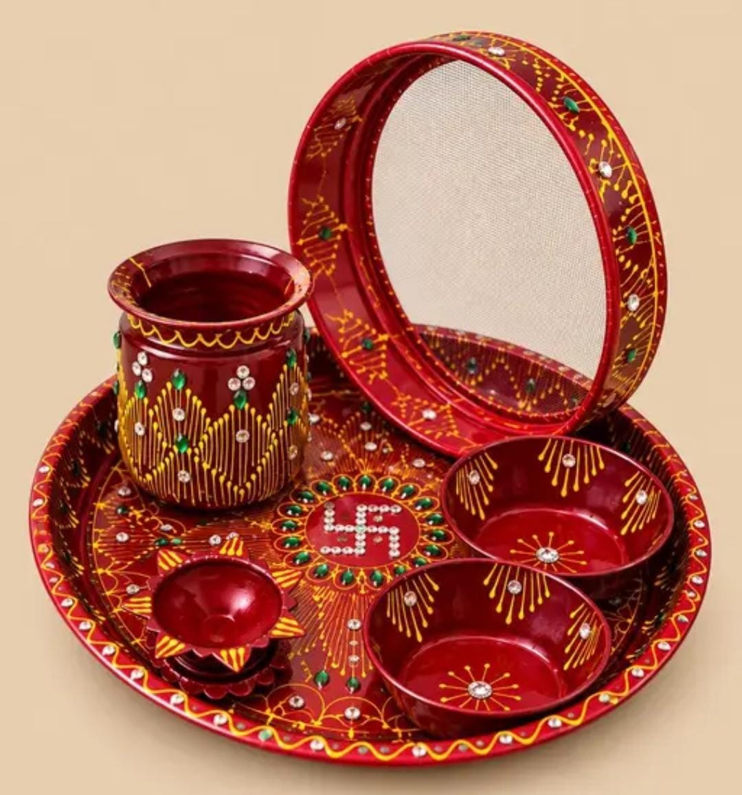 Karwa chauth Thali Set