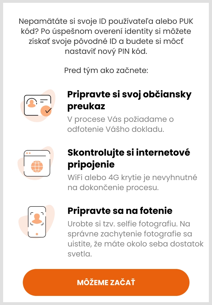Overenie totožnosti