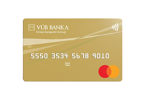 Kreditná karta Mastercard Business Gold