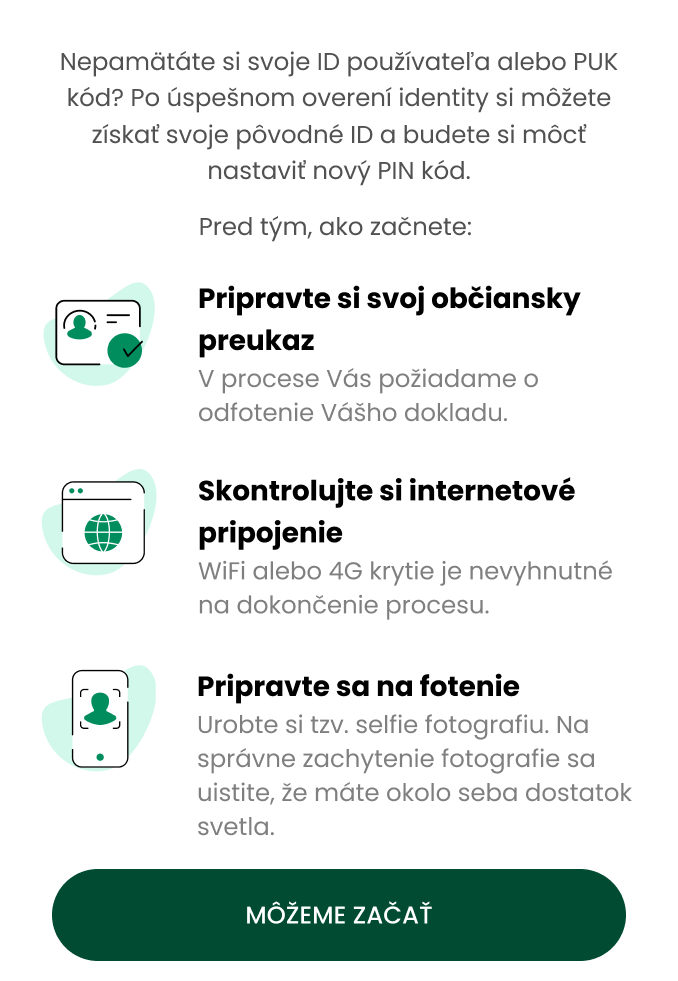 Overenie totožnosti