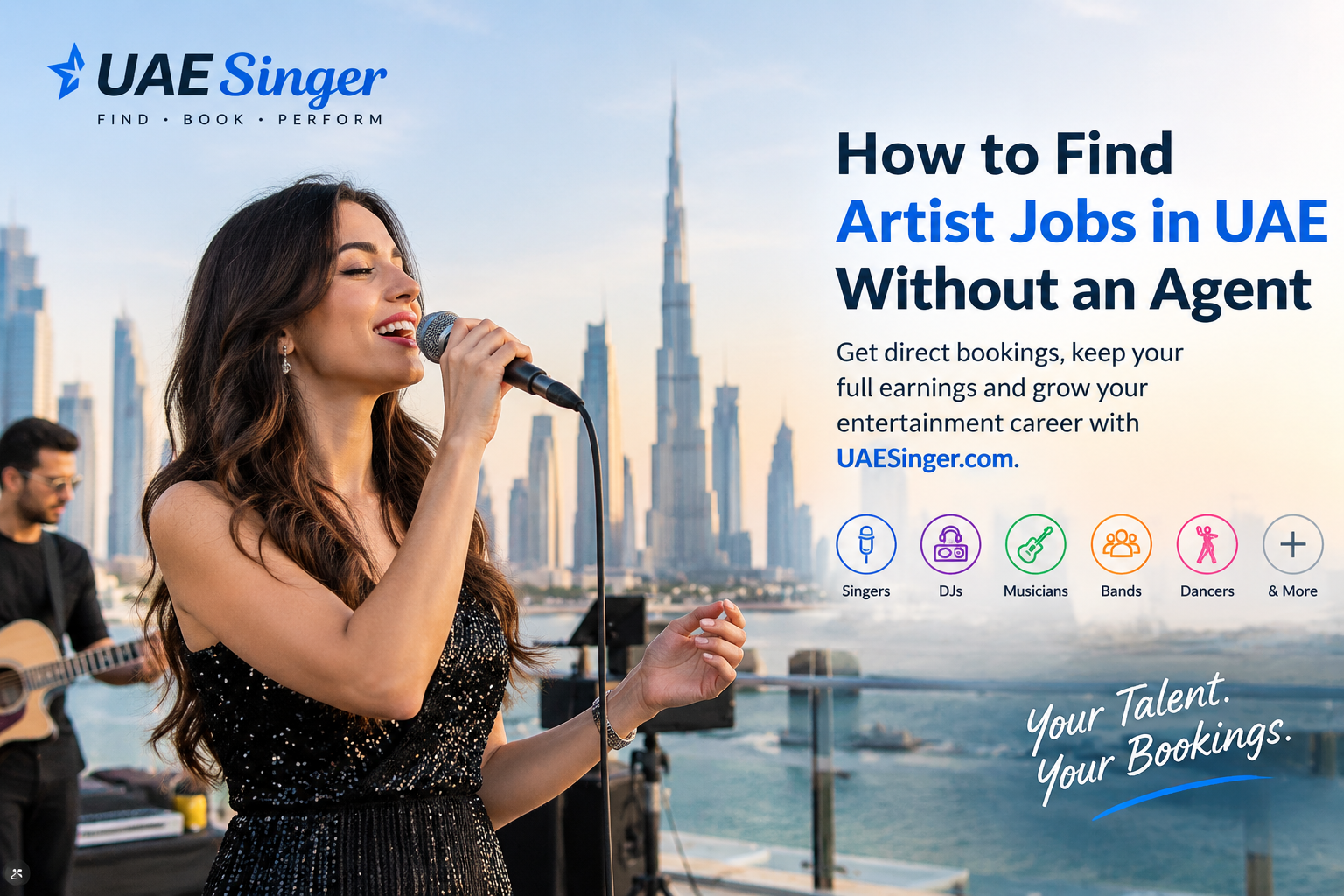 How to Find Artist Jobs in UAE Without an Agent | UAESinger