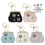 Fashion Charm Purse Keychains - 12/pk 20bx/cs image 2