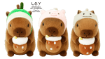Brown Bear" Drinking Boba Plush 16" - 1/pk 12bx/cs image 2