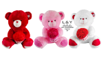 I Love you" Romantic Bear Plushie 32" - 1/pk 6bx/cs image 2