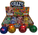 Water Filled Glitter Squish Ball - 12/pk 12bx/cs image 2