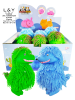 Shaggy Dinosaur Squishy w/ Lights - 6/pk 6bx/cs image 2