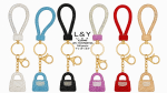 Keylock Bling Keychains - 12/pk 20bx/cs image 1