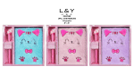 Furry Kitty Notebook & Pen Set - 12/pk 2bx/cs image 1