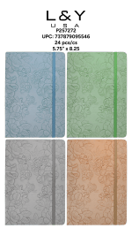 Floral Pattern Notebook - 12/pk 2bx/cs image 1