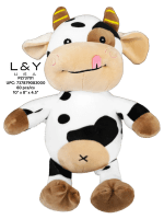 Cow Plush 10' - 12/pk 5bx/cs image 1