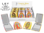 Virgin Mary Rectangular Compact Mirrors - 12/pk 20bx/cs image 1