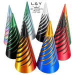 3D Printed Spiral Fidget Cone - 12/pk 13bx/cs image 1