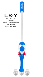 Rocket Bubble Wand - 12/pk 2bx/cs image 1