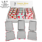 Strawberry-Themed Rectangular Compact Mirror - 12/pk 20bx/cs image 1