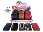 Leather-Like Cover Manicure Set - 12/pk 20bx/cs image 1