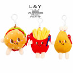 Fast Food Plush Keychains - 12/pk 20bx/cs image 2